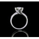 White Gold Solitaire Ring