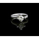 White Gold Solitaire Ring